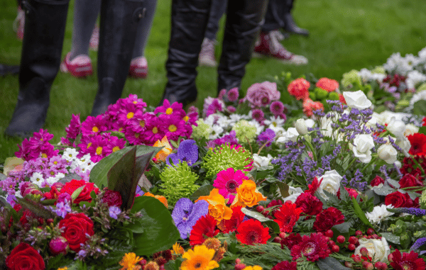 begravningsblommor